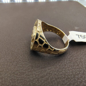 10kt Yellow Gold Medusa Ring