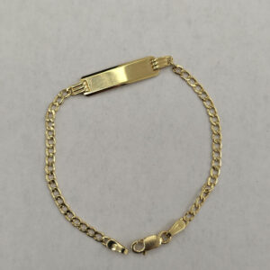 14K Yellow Gold Baby Bracelet