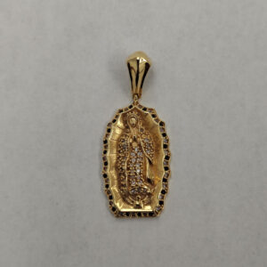 18K Yellow Gold Guadalupe Pendant