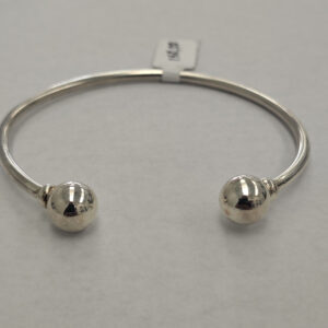 Plain 925 Silver Bangle