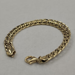 14K Yellow Gold Chunky Bracelet