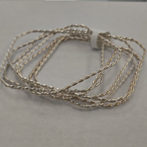 925 Silver Twisted Weekly Bangle